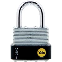 Yale Y125-40-122-1 Candado de Seguridad Arco Corto Y125 40 mm